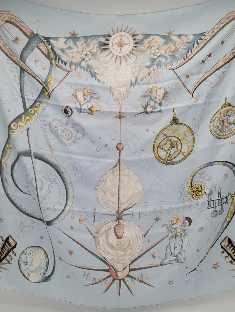 Hermes Quintessense 90 cm 100% Silk Scarf